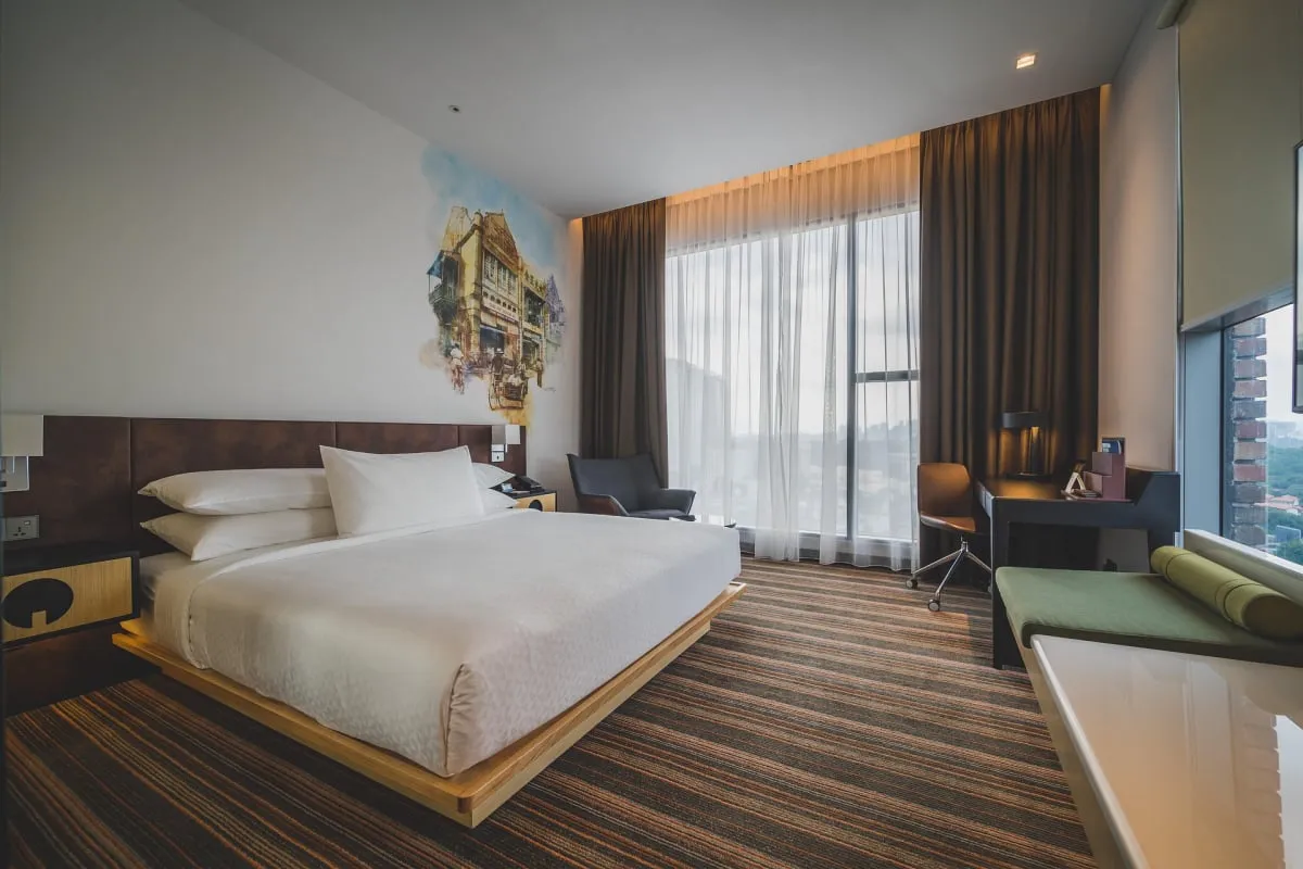 Spacious hotel room in Australia